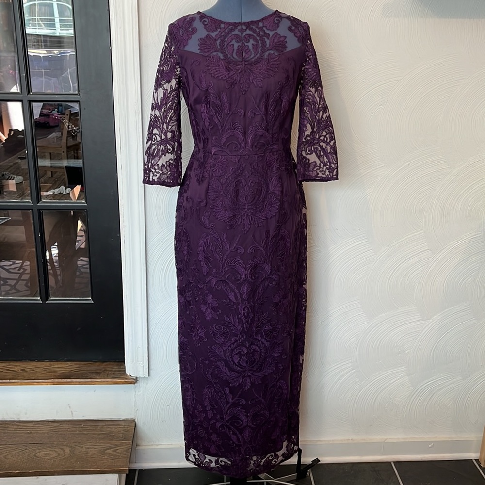 Alex Evenings Petite Lace Gown